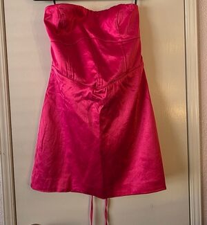 Forever 21 Strapless Pink Dress